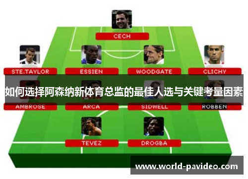 如何选择阿森纳新体育总监的最佳人选与关键考量因素